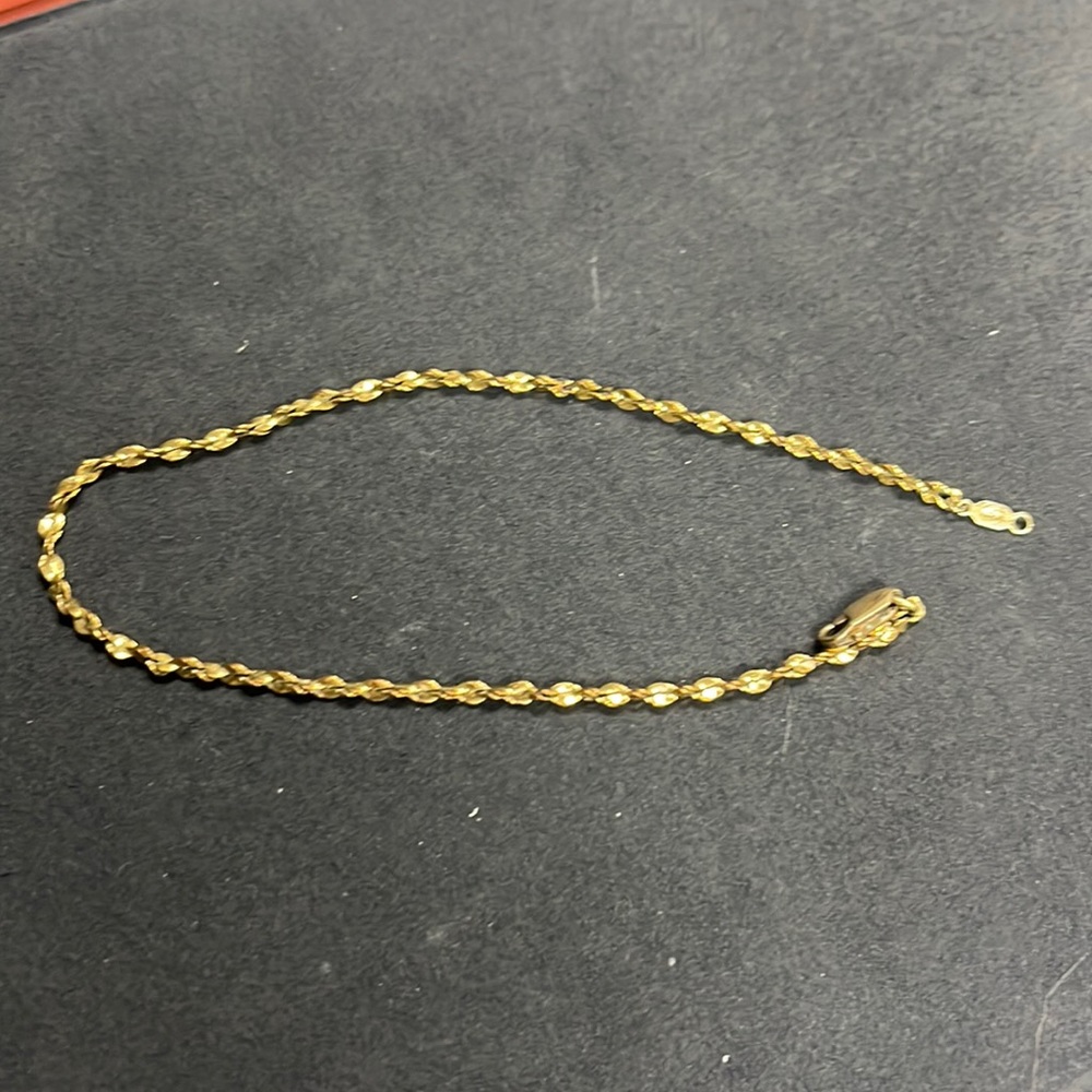 Gold plated bracelets